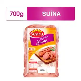 Linguiça suína seara 700g
