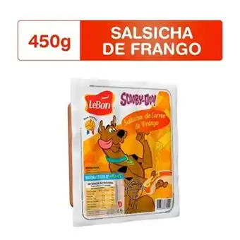 Supermercados Andreazza Salsicha de frango lebon 450g oferta