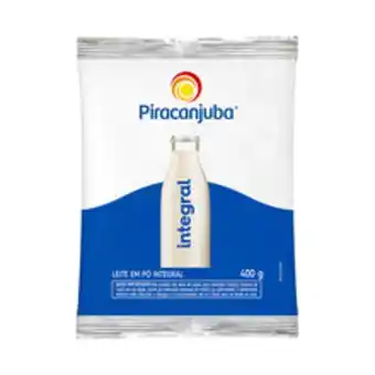 Supermercados Pague Menos Leite em pó piracanjuba integral 400g oferta