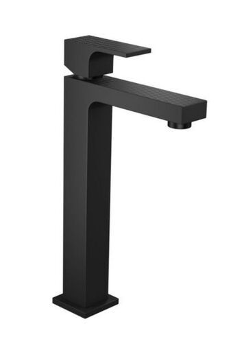 Deca Misturador monocomando com textura bica alta para lavatório unic black matte oferta