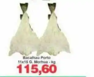 Supermercado Pastorinho Bacalhau porto 11x15 g morhua kg oferta
