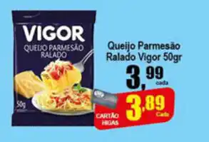 Higa's Supermercado Queijo Parmesao Ralado Vigor 50 oferta