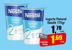 Higa's Supermercado Iogurte Natural Nestle oferta