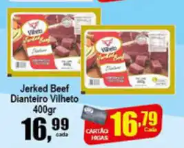 Higa's Supermercado Jerked Beef Dianteiro Vilheto 400g oferta