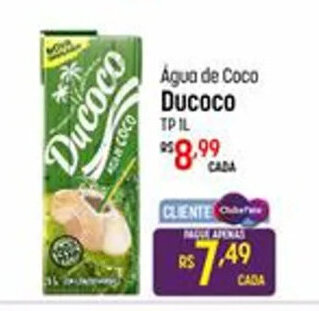 Muffato Água de Coco Ducoco tp 1L oferta