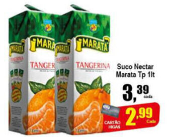 Higa's Supermercado Suco Nectar Marata Tp 1L oferta