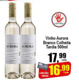 Higa's Supermercado Vinho Aurora Branco Colheita Tardia 500ml oferta