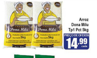 Higa's Supermercado Arroz Dona Milu Tp1 Pct 5kg oferta