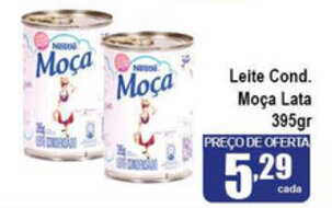 Higa's Supermercado Leite Cond. Moca lata 395g oferta
