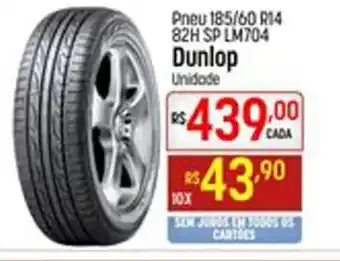 Muffato Pneu 185/60 R14 Dunlop oferta