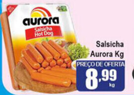 Higa's Supermercado Salsicha Aurora 1kg oferta