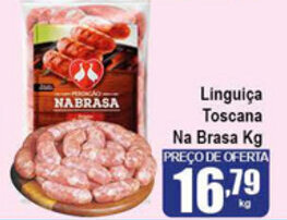 Higa's Supermercado Linguica Toscana Na Brasa 1kg oferta