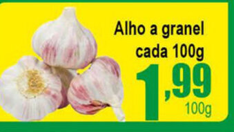 Higa's Supermercado Alho a granel 100g oferta