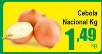 Higa's Supermercado Cebola Nacional 1kg oferta