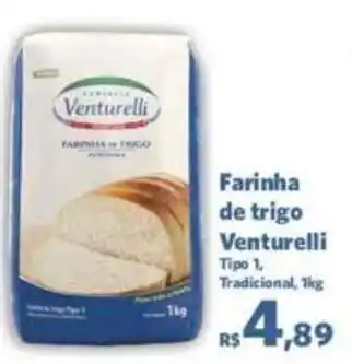 Sam's Club Farinha de Trigo Venturelli 1kg oferta