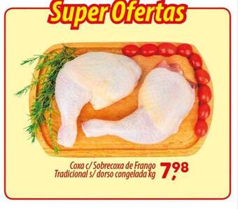 Asun Coxa c sobrecoxa de frango tradicional s dorso congelada oferta