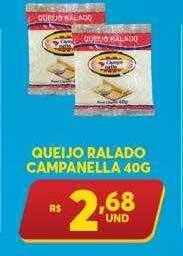 Atacadão Centro Sul Queijo ralado campanella oferta