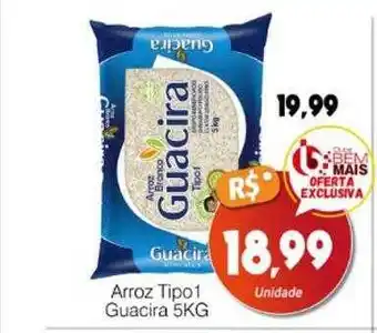 Supermercado Bem Barato Arroz tipo 1 guacira oferta