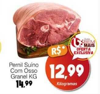 Pernil suino com osso granel kg