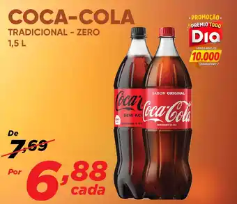 Dia Coca-cola tradicional zero oferta