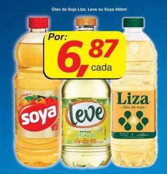 Supermercados Guanabara Óleo de soja liza leve ou soya oferta