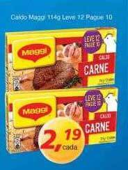 Supermercados Guanabara Caldo maggi oferta