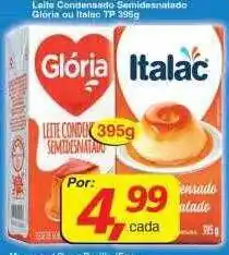 Supermercados Guanabara Leite condensado semidesnatado glória ou italac oferta