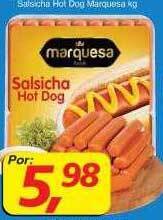 Supermercados Guanabara Salsicha hot dog marquesa oferta