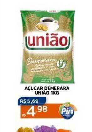 Pinheiro Supermercado Açucar demerara união oferta