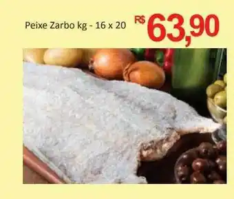 Supermercados Savegnago Peixe zarbo oferta
