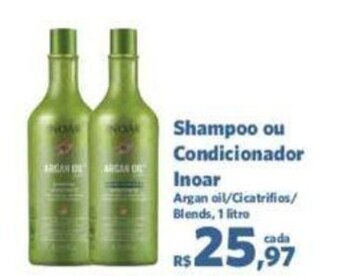 Sam's Club Shampoo ou condicionador Inoar 1L oferta