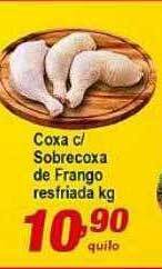 Ricoy Supermercados Coxa c- sobrecoxa de frango resfriada kg oferta