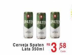 Abevê Supermercados Cerveja spaten lata oferta