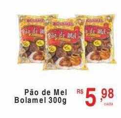 Abevê Supermercados Pão de mel bolamel oferta