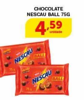 Roldão Chocolate nescau ball oferta