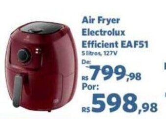 Sam's Club Air fryer Electrolux Efficient EAF51 oferta