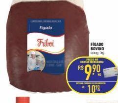 Mercantil Rodrigues Fígado bovino kg oferta