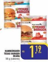 Mercantil Rodrigues Hambúrguer texas burguer seara 56g oferta