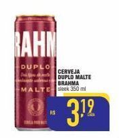 Mercantil Rodrigues Cerveja brahma 350ml oferta