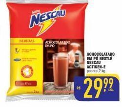 Mercantil Rodrigues Achocolatado em pó nestle nescau 2kg oferta