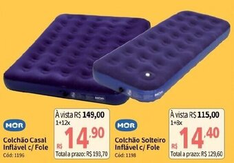 Deltasul Mor Colchão Casal Inflável c/ Fole oferta