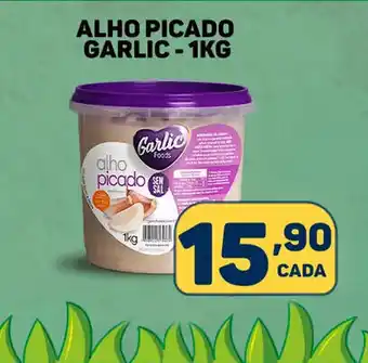Dom Atacadista Alho Picado Garlic 1kg oferta