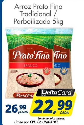 Arroz prato fino tradicional - parboilizado