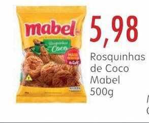Rosquinhas de coco mabel