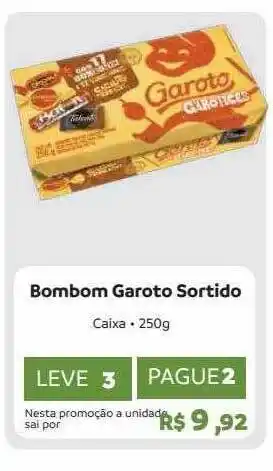 Bombom garoto sortido