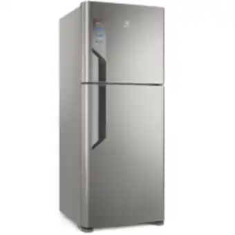 Novo Mundo Geladeira / refrigerador electrolux frost free top freezer, 431l, icemax, platinum - tf55s oferta