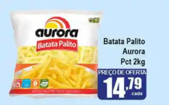 Higa's Supermercado Batata Palito Aurora 2kg oferta