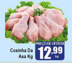 Higa's Supermercado Coxinha da Asa 1kg oferta