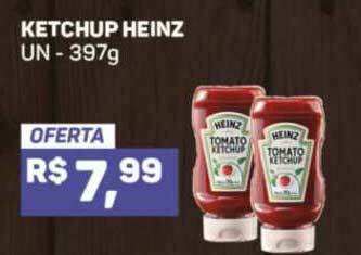 Pais e Filhos Supermercados Ketchup Heinz 397g oferta