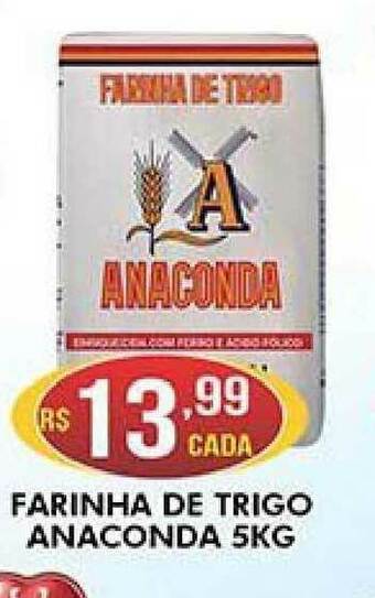 Farinha De Trigo Anaconda 5kg